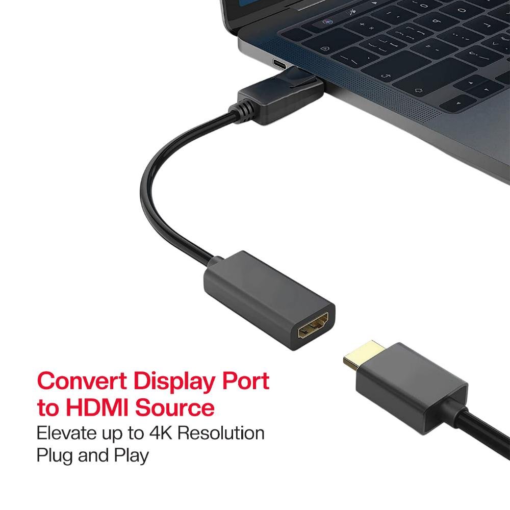 Datronic Display Port to 4K HDMI Converter Adapter (DDP-124)